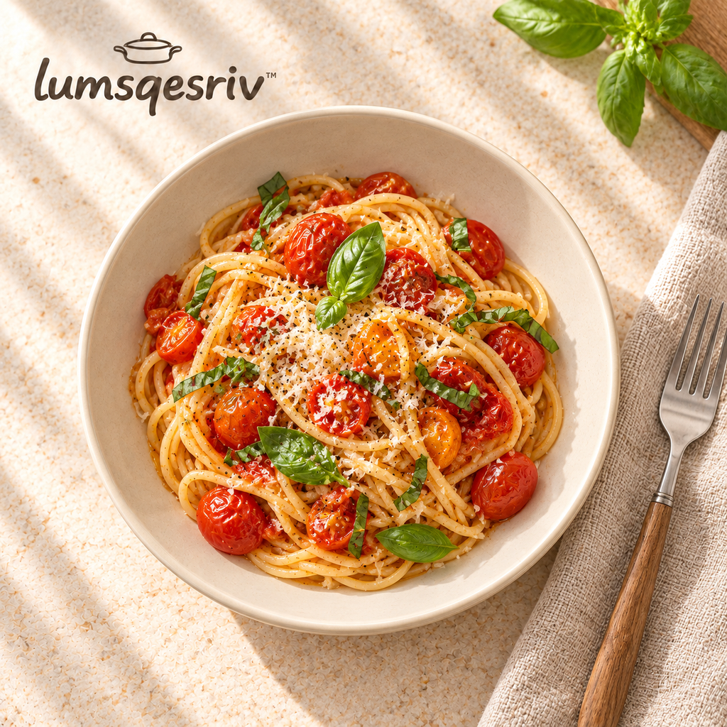 lumsqesriv™ Gather Stoneware Pasta Bowls | Set of 4, 30 fl oz Wide Shallow Bowls for Pasta, Salads & Grain Bowls